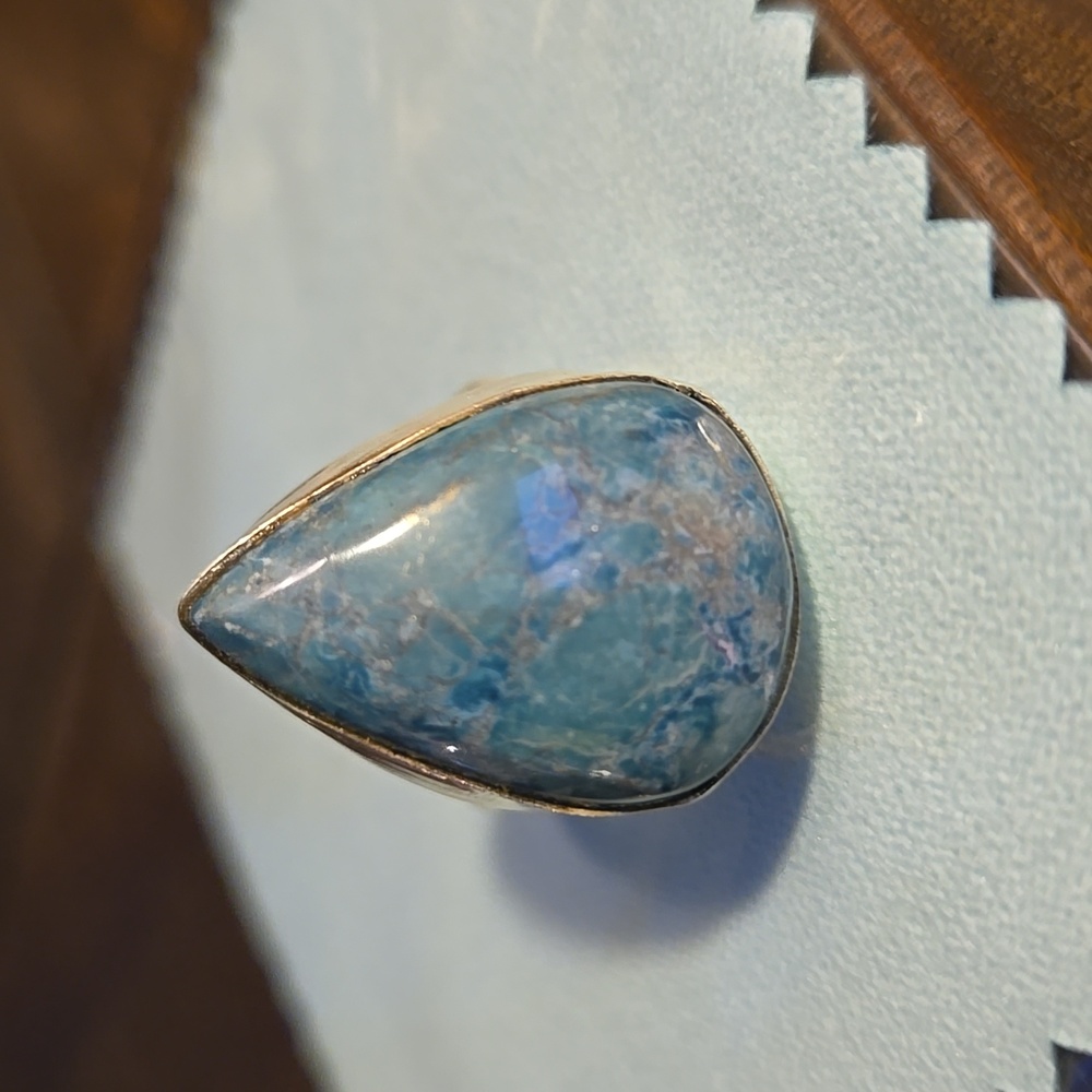 Chrysocolla Ring Size 6.5